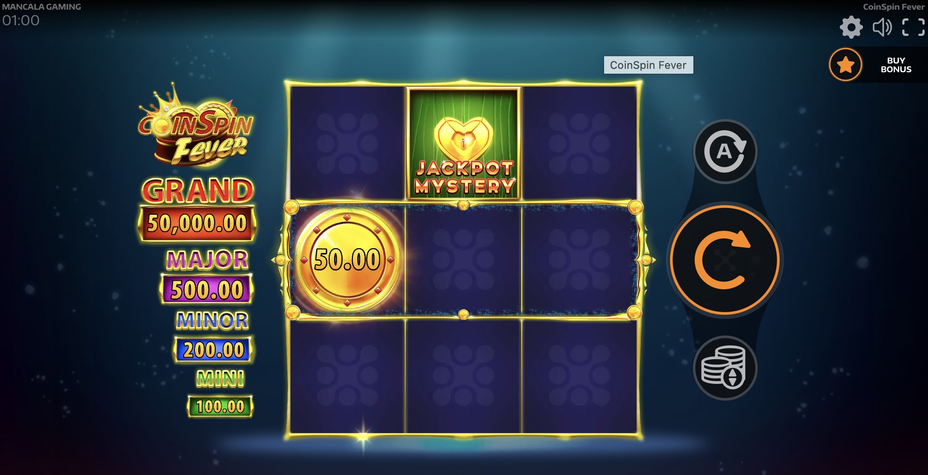  CoinSpin Fever    Mancala Gaming  LEON casino